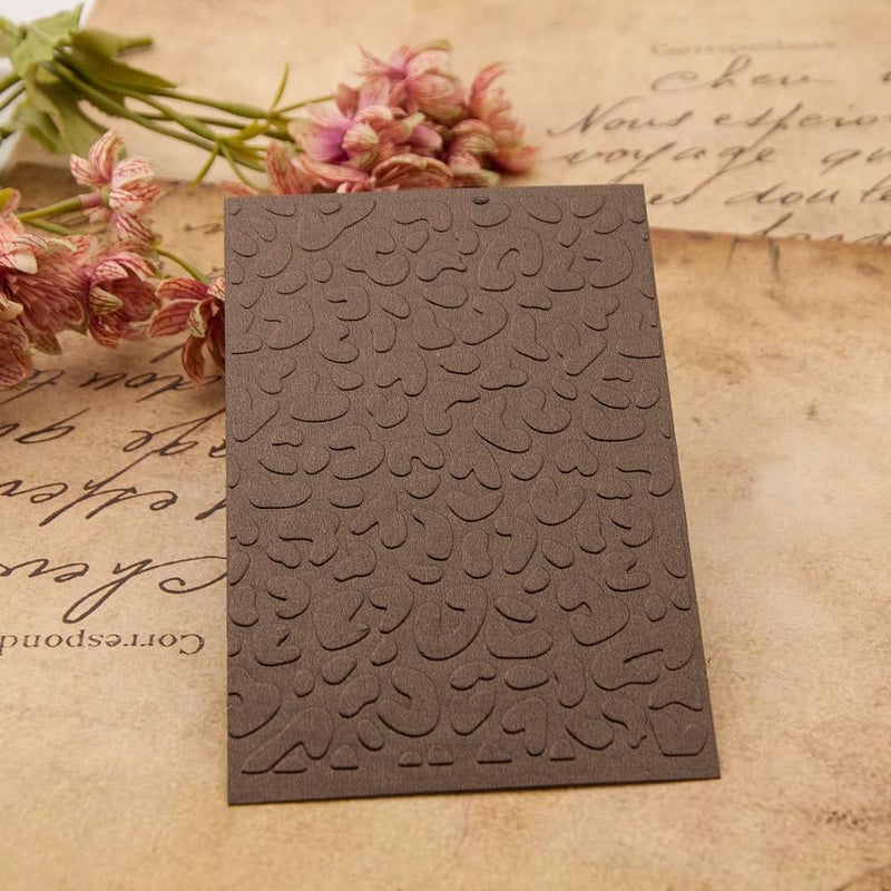 FUGUT 3-D Embossing Folder for Card Making - Plastic Textured Template for DIY Scrapbooking, Paper Crafting and Handmade Art Supplies (3D Irregular Pattern 5.8 x 4.1 in) - Image 5